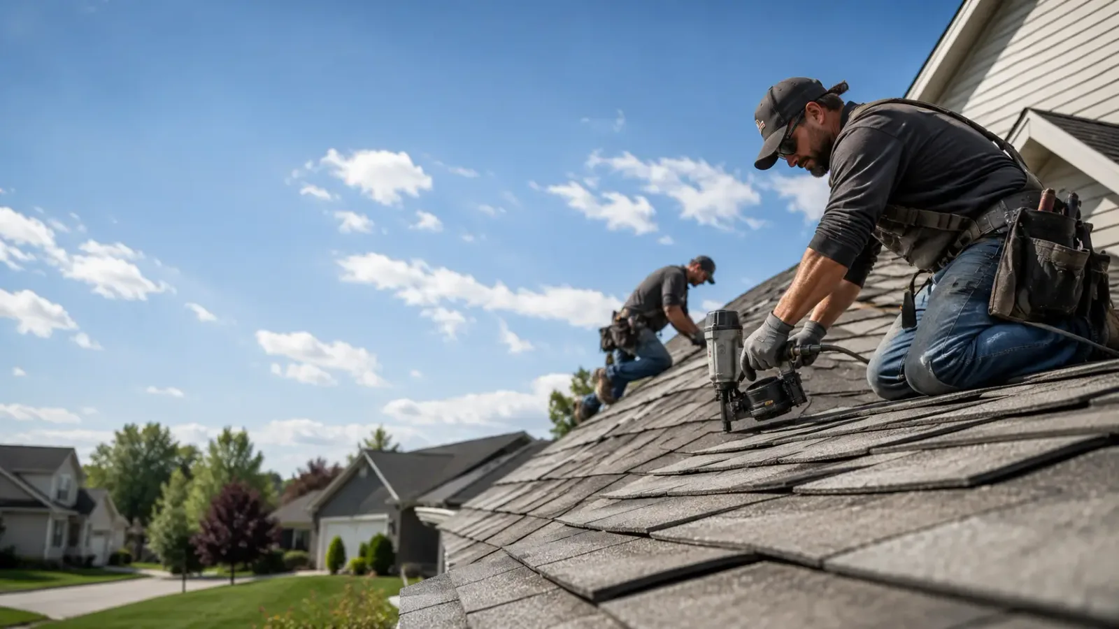 Storm Damage Roof Repair in Guys, TN near me
